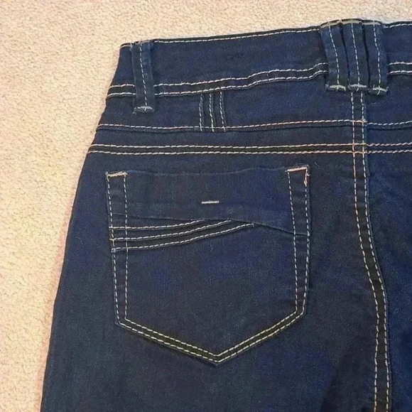 Suko Jeans Womens Size 28 Blue Denim Straight Leg Dark Wash Jeans - Picture 11 of 12